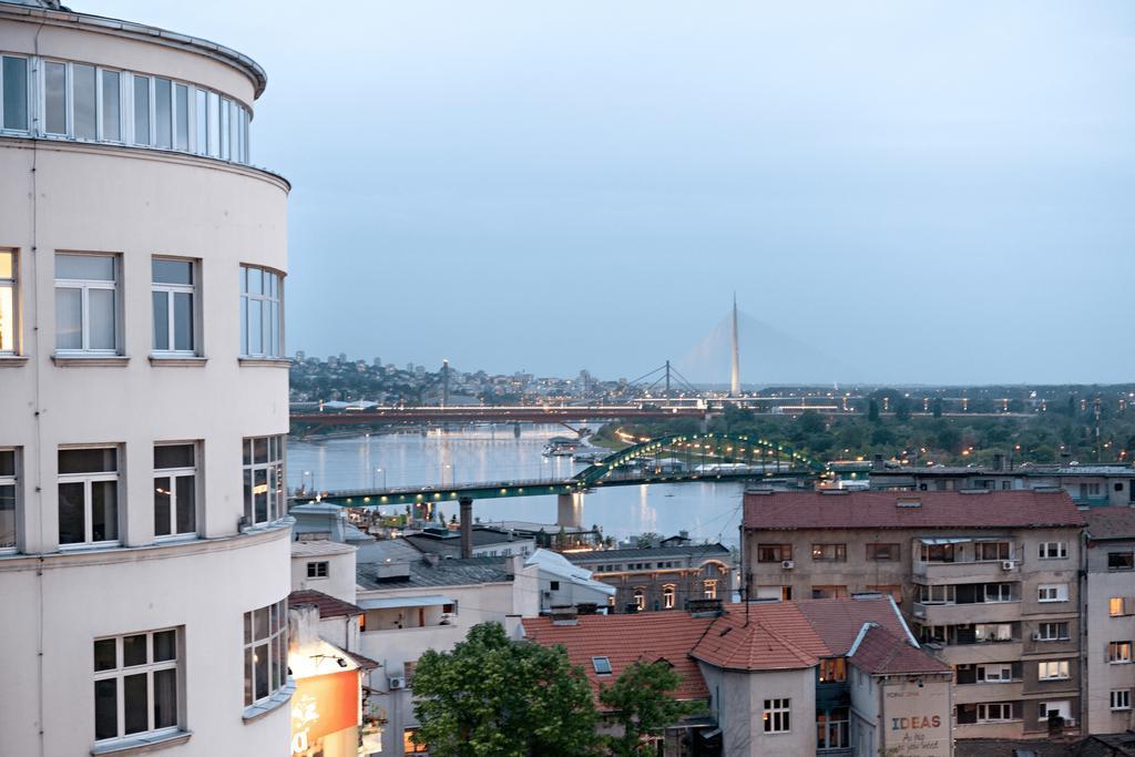 Vivio Luxury Apartment Belgrad Exteriör bild