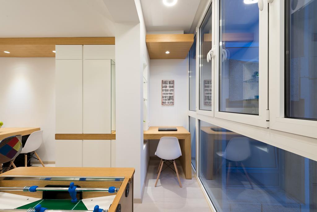 Vivio Luxury Apartment Belgrad Exteriör bild